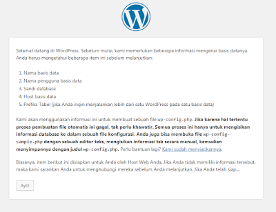 Cara Menginstal Wordpress pada Local Server - Mr Brohid