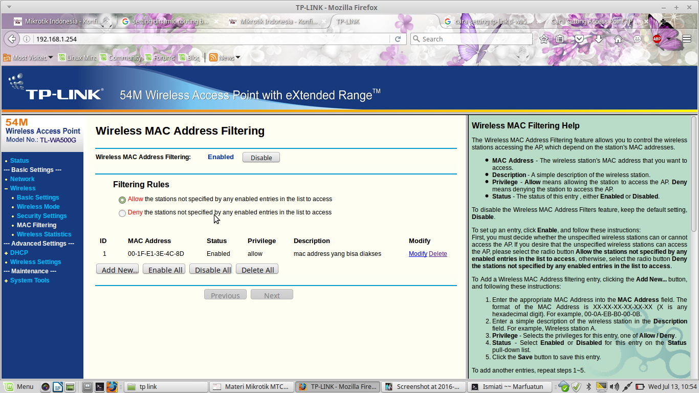 Access link. Access link