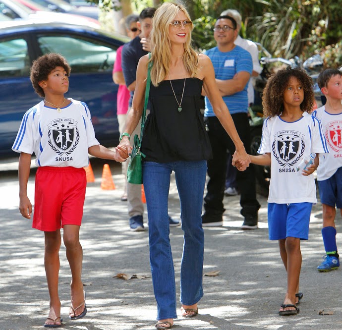 Welcome To Young Money Zone: Heidi Klum Is The Hottest Soccer Mom Ever