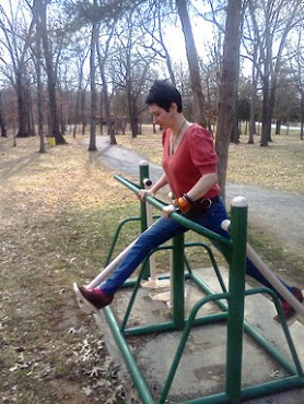 Exercising In The Park
