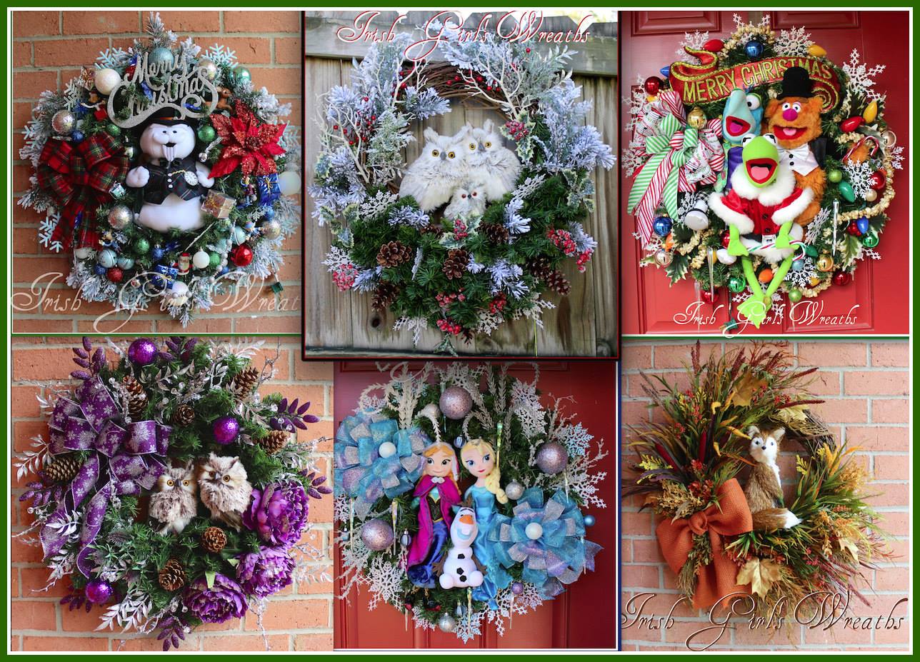 Irish Girl's Wreaths