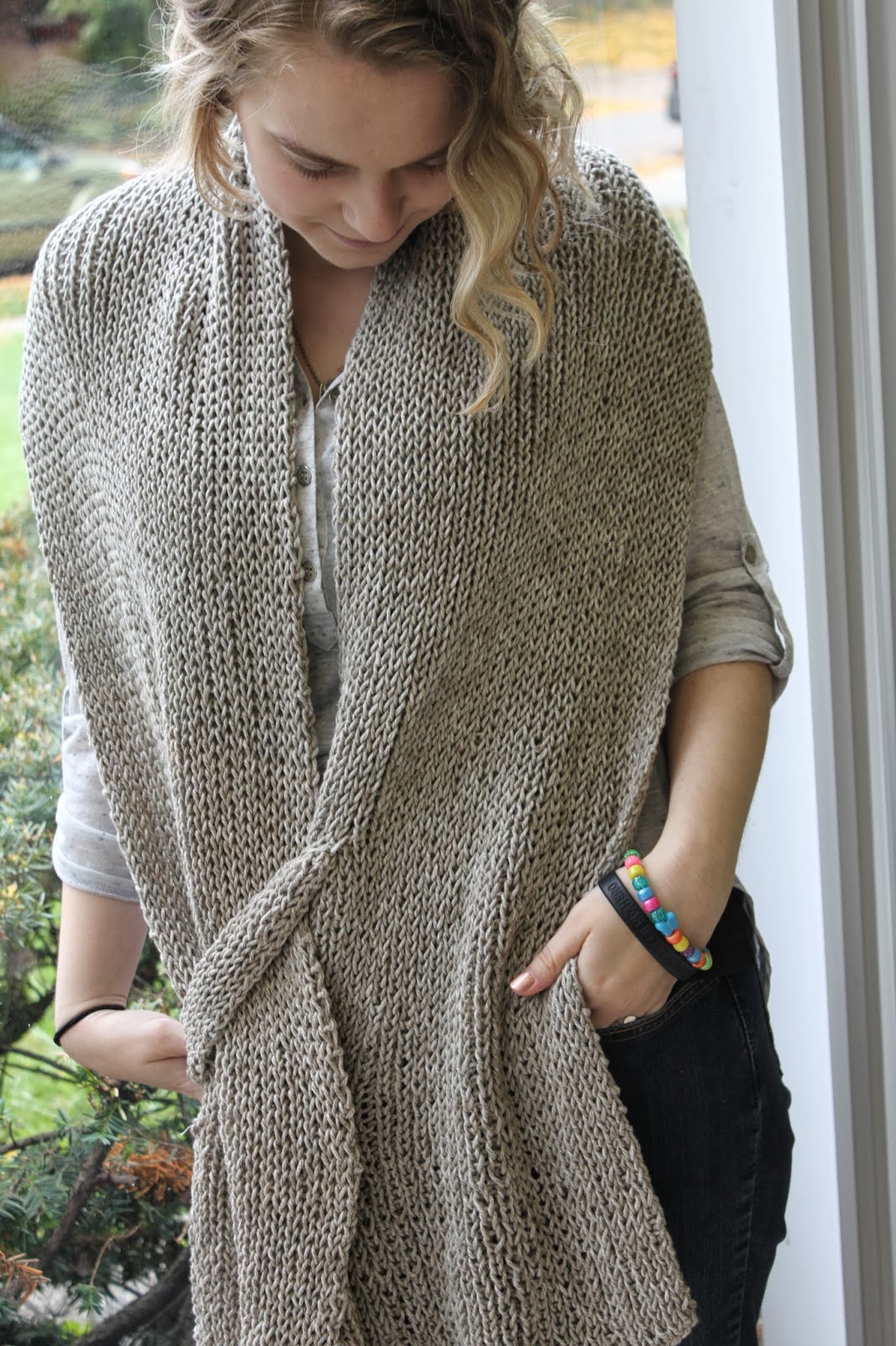 Knitting Cottage Sundance Inspired Wrap