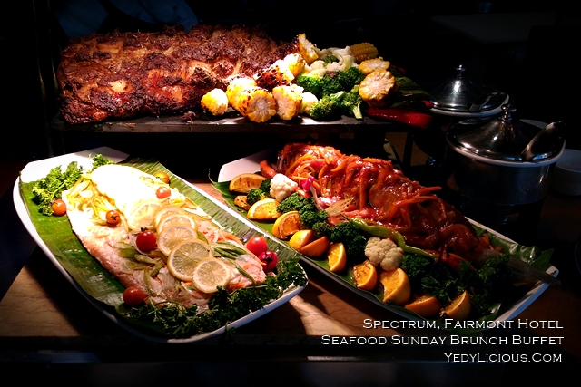 Seafood Sunday Brunch Buffet at Spectrum, Fairmont Hotel ...