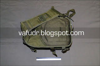Tactical Assault Military Sling 12L Backpack of green color