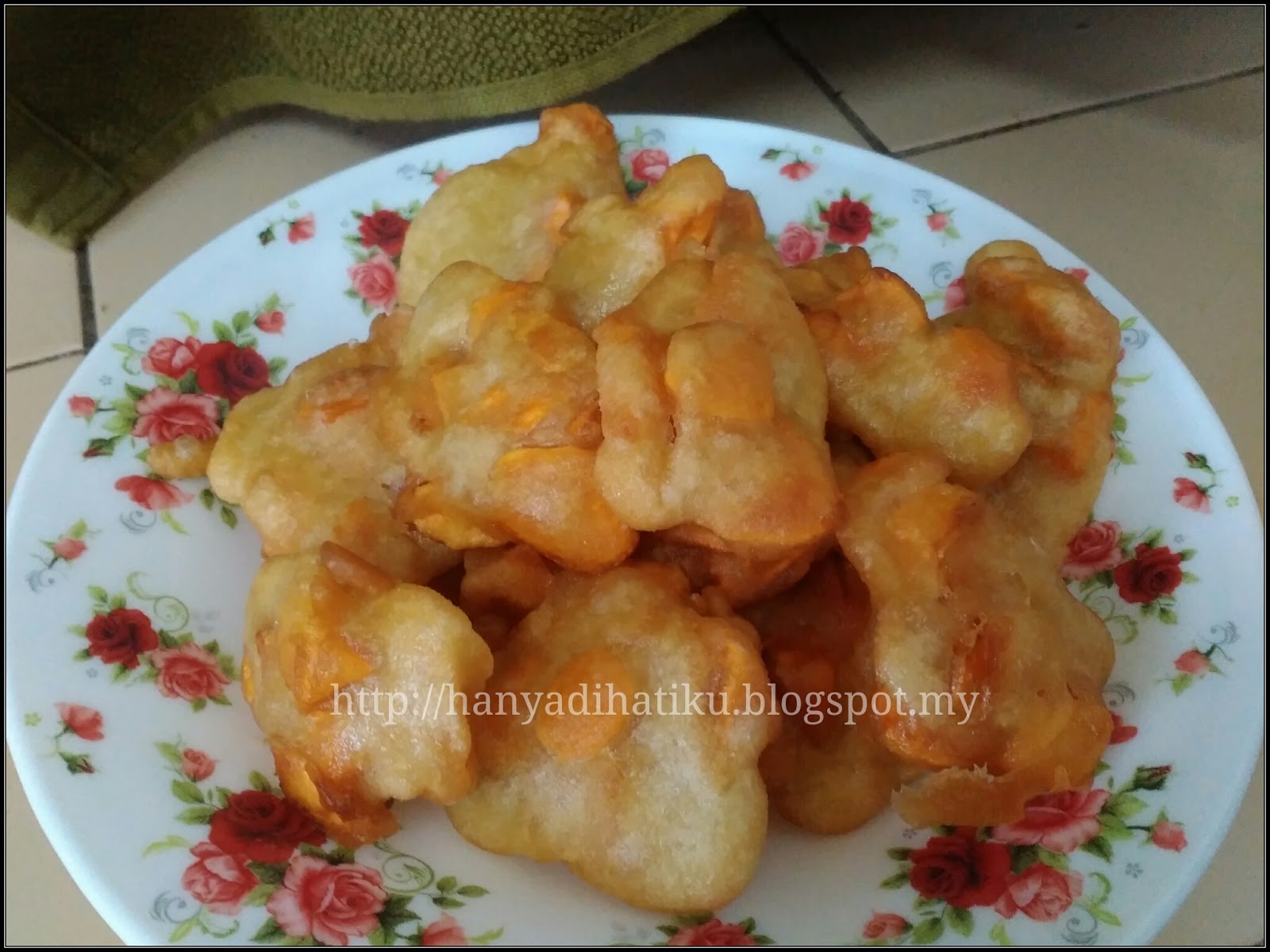 Resepi Cucur Cekodok Ubi Keledek Syamimi Saad Dot Com