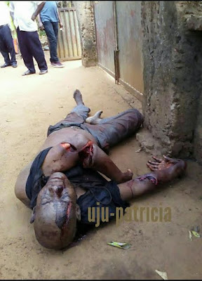 3 Man allegedly hacks his uncle to death in Anambra State (graphic photos)