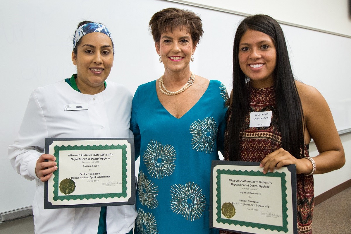 Inside Joplin MSSU dental hygiene students receive annual scholarship