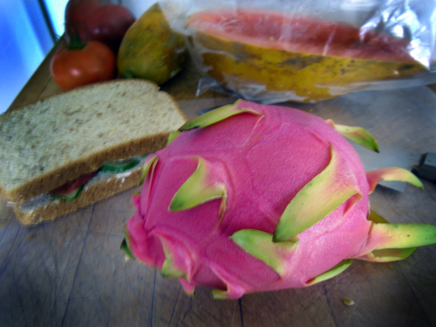 fromtheeditr Dragon Fruit An Expensive, Yummy Dessert from Happy's