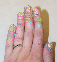 paint splatter acrylic nails mani dummies