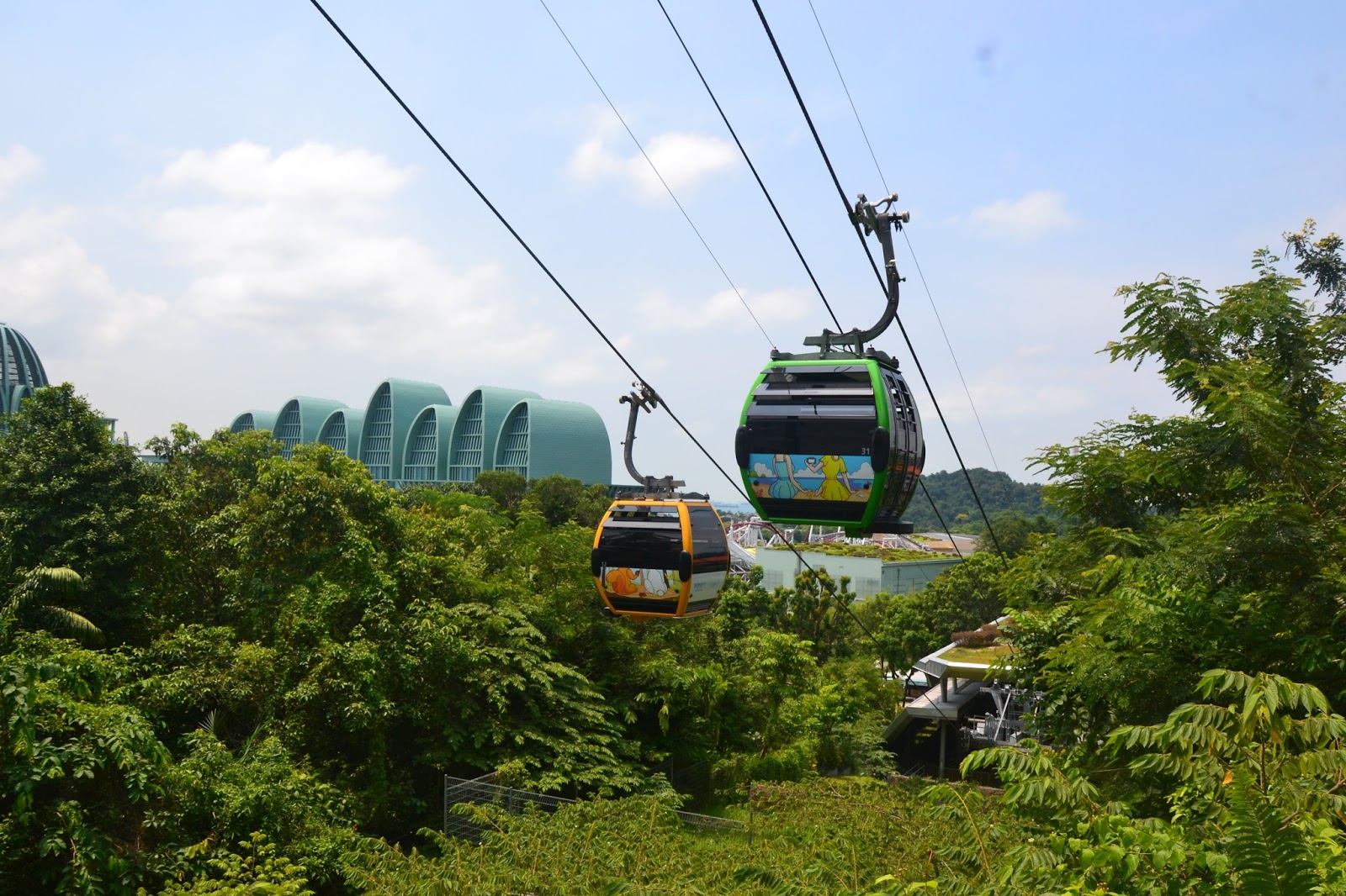 Sentosa Cable Car Map
