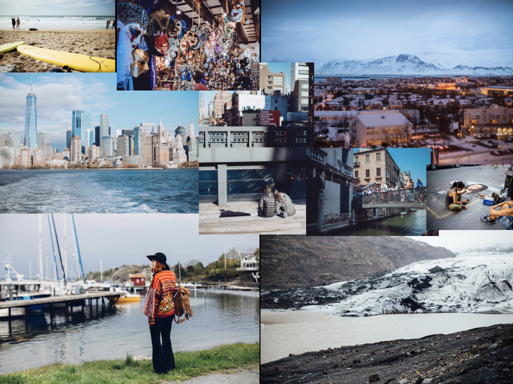 #KayesTravelTips collage of travel photos