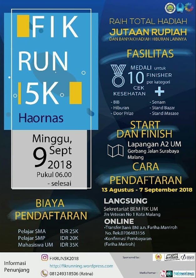 FIK Run HAORNAS • 2018 FIK Run HAORNAS • 2018