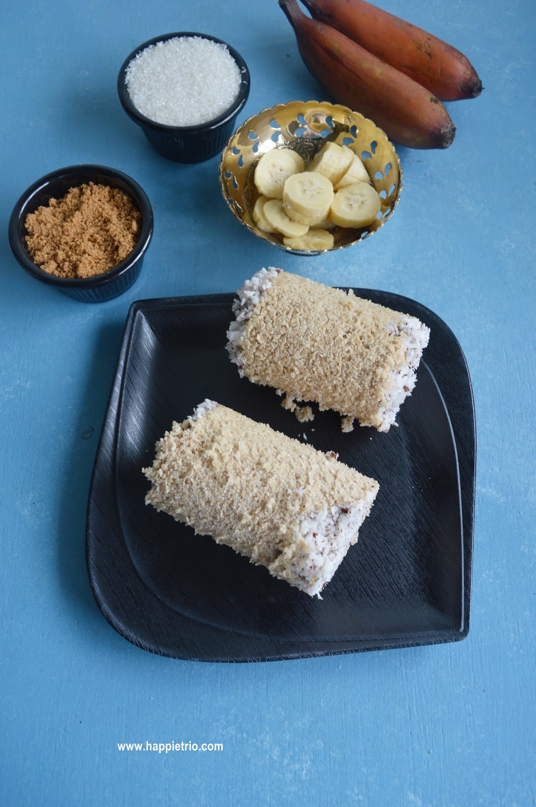 Wheat Flour Puttu Recipe Godhumai Puttu Steamed Wheat Flour Cake