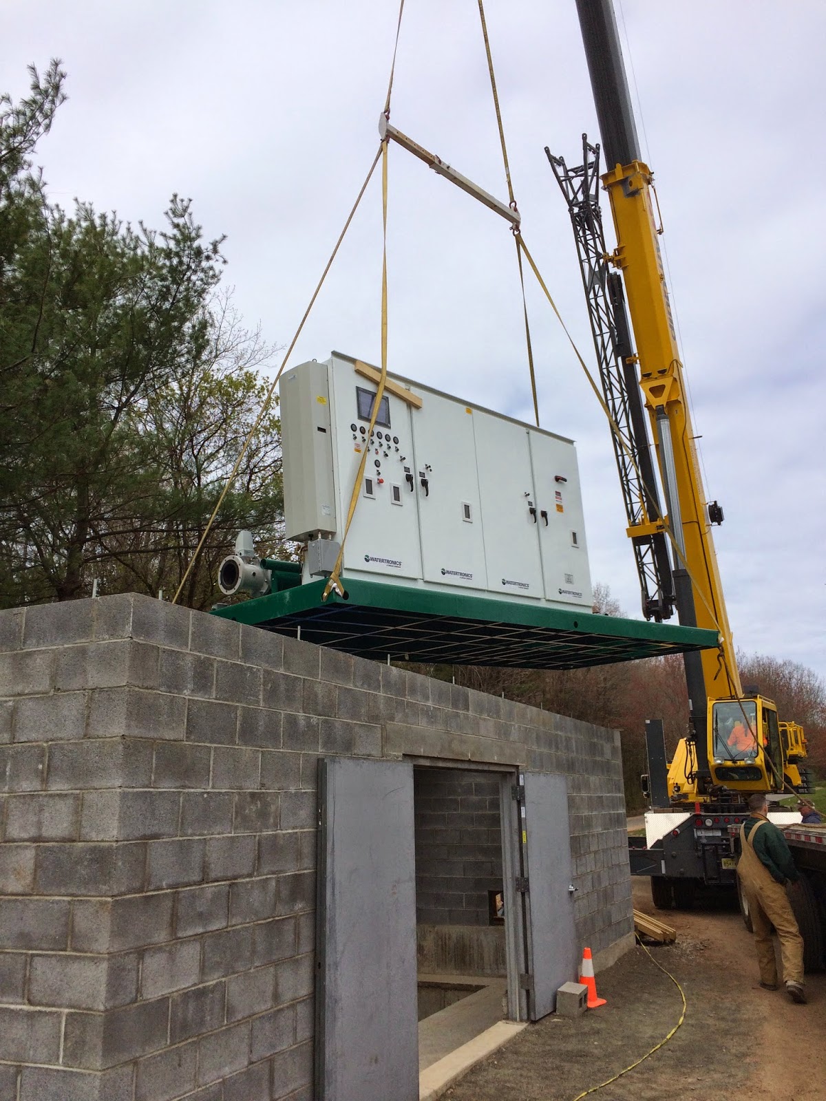 Atlantic Irrigation Golf News Atlantic Installs Largest Golf Pump 