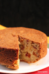 cake tutti frutti eggless