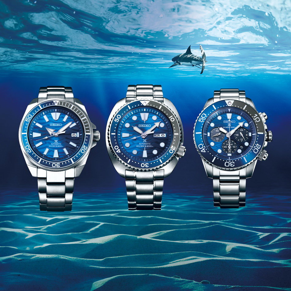 OceanicTime: SEIKO Prospex Save the Ocean GREAT WHITE SE collection