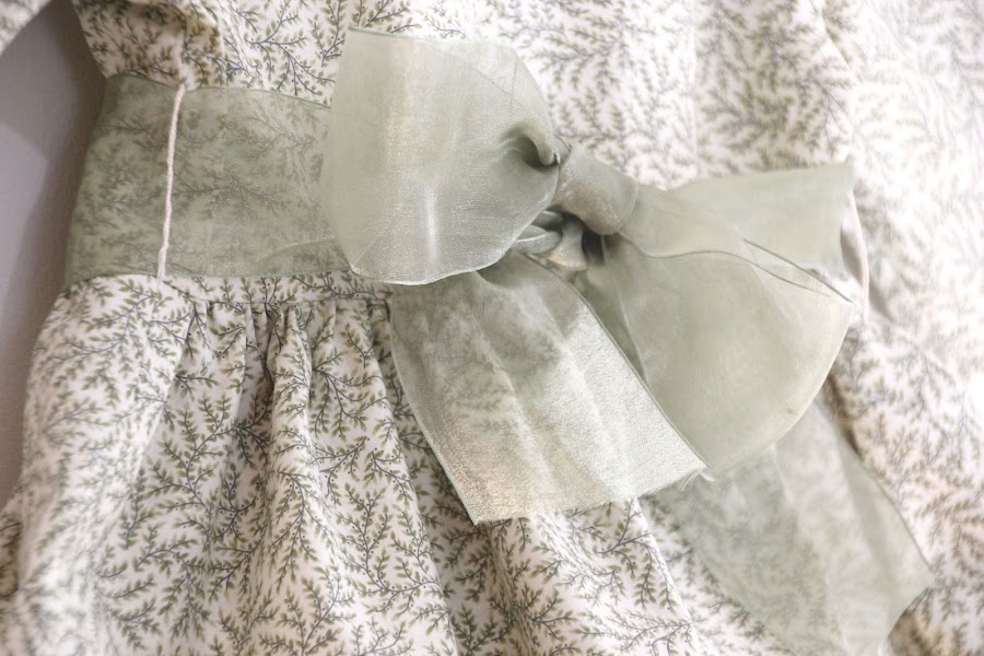 DIY patrones vestido niña volantes talla 3 a 8 años 