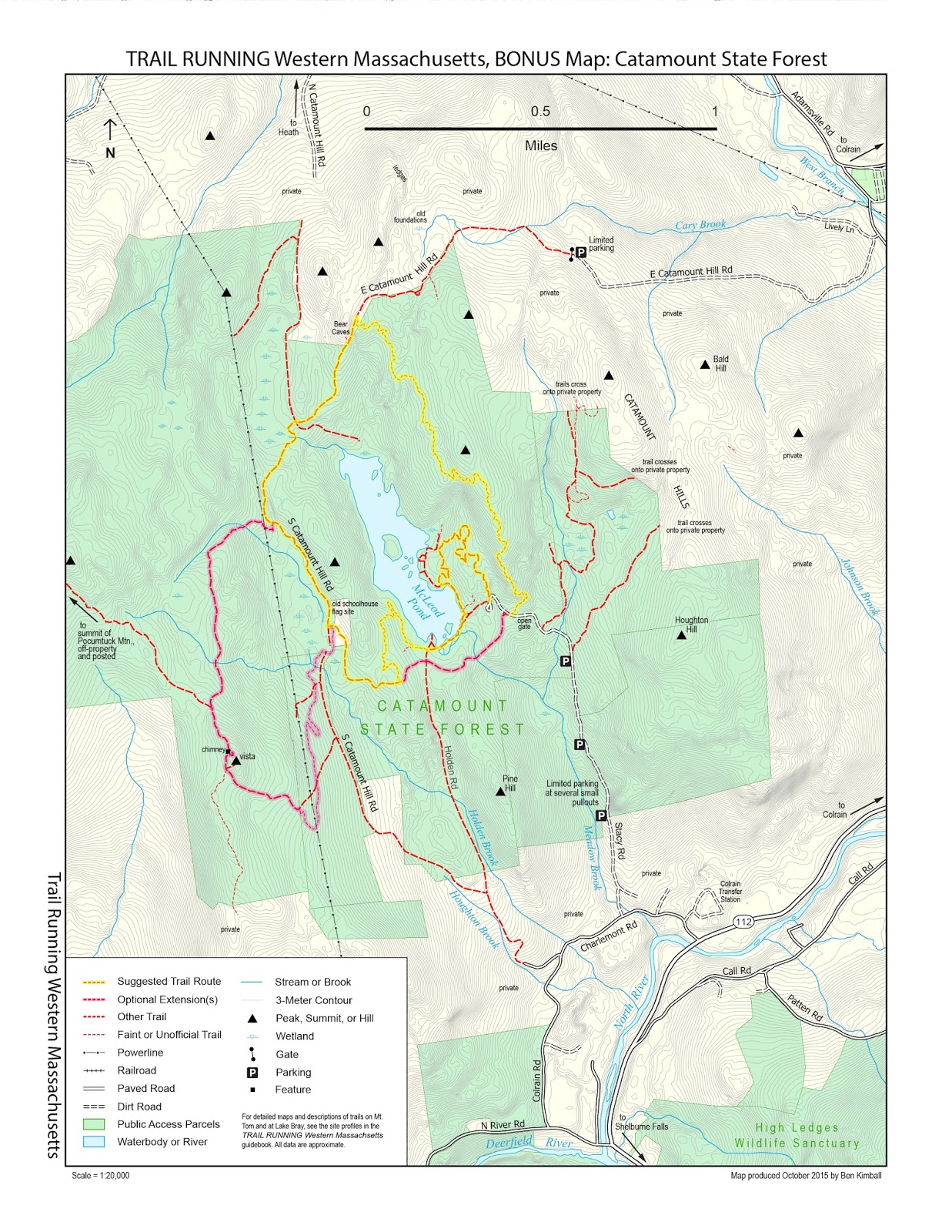 Northeast Adventures Bonus Site Catamount State Forest