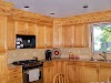 Medium Oak Kitchen Cabinets Images