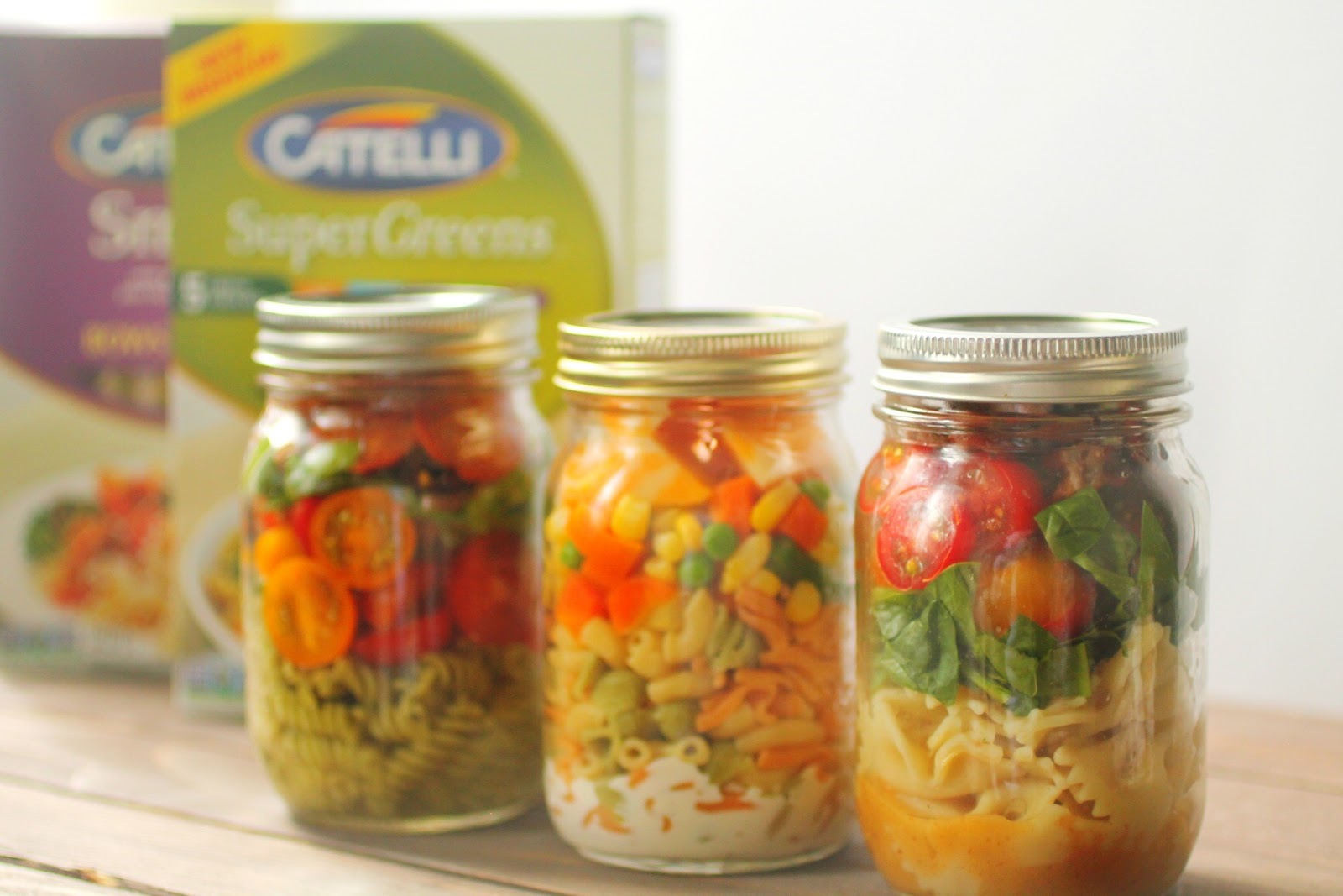 Trois recettes de pâtes en pot Masson pour des lunchs rapides! Cinq