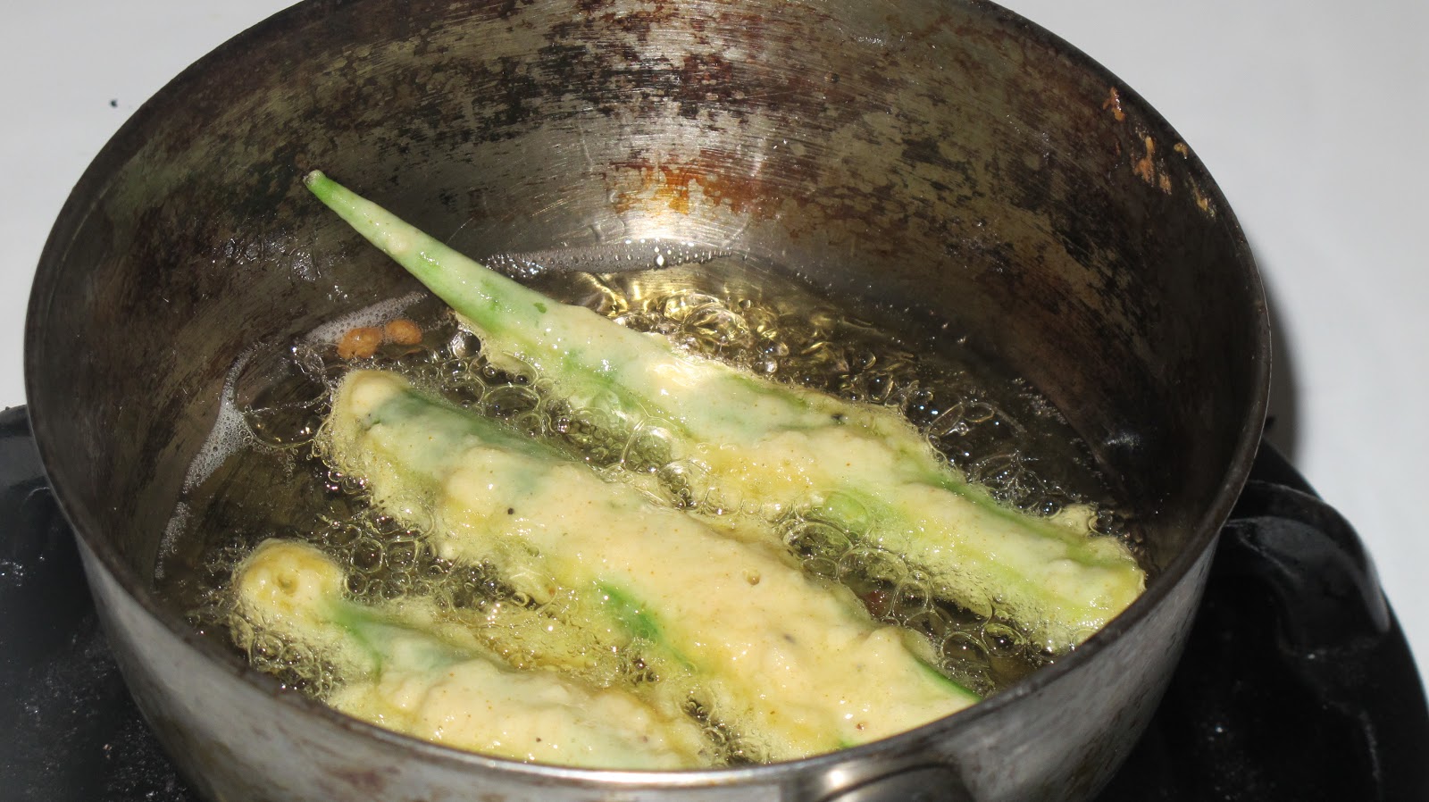 Shortcut Okra Tempura