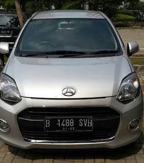 Daihatsu Ayla Matic Type X Seken Mulus Tahun 2014 Jarang Pakai Km 8000-an