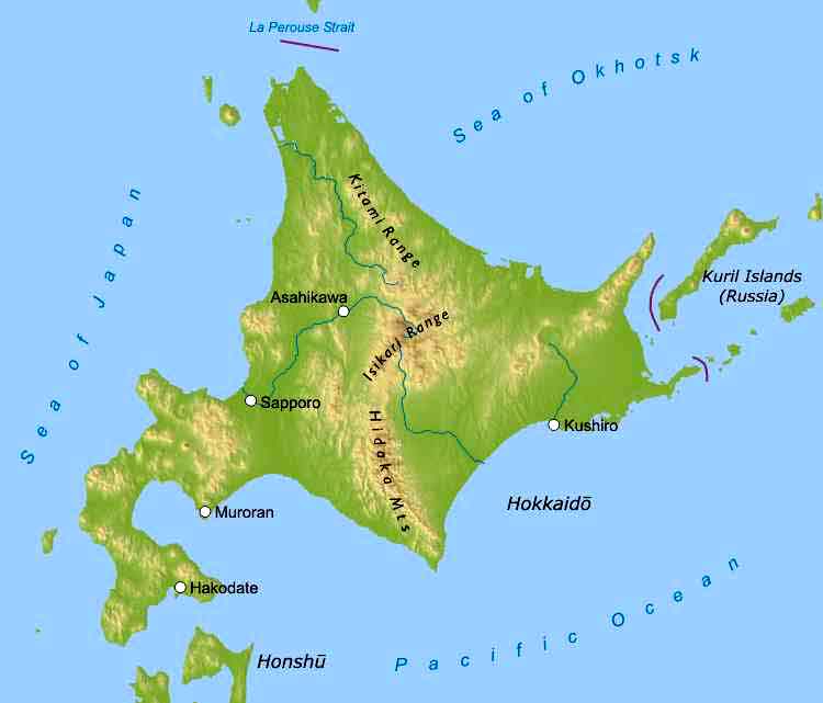 Map of Hokkaido City Pictures | Map of Japan Cities