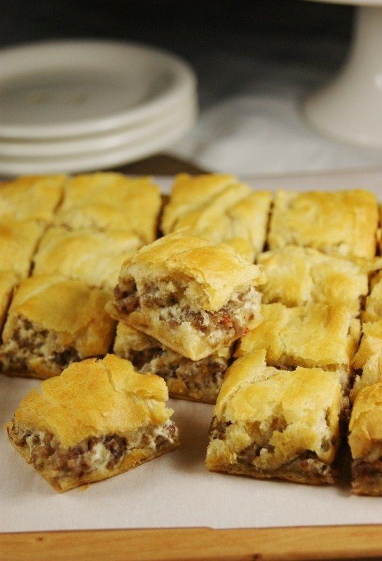 Three-Ingredient Crescent Sausage Bites