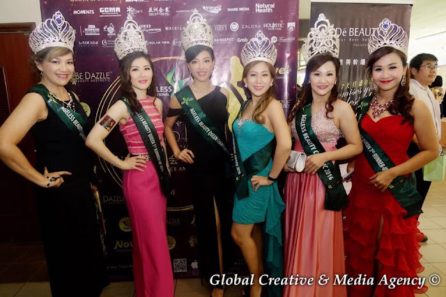 Peserta Ageless International Beauty Pageant (AIBP) 2017 Nampak Muda Tak Dimamah Usia 2