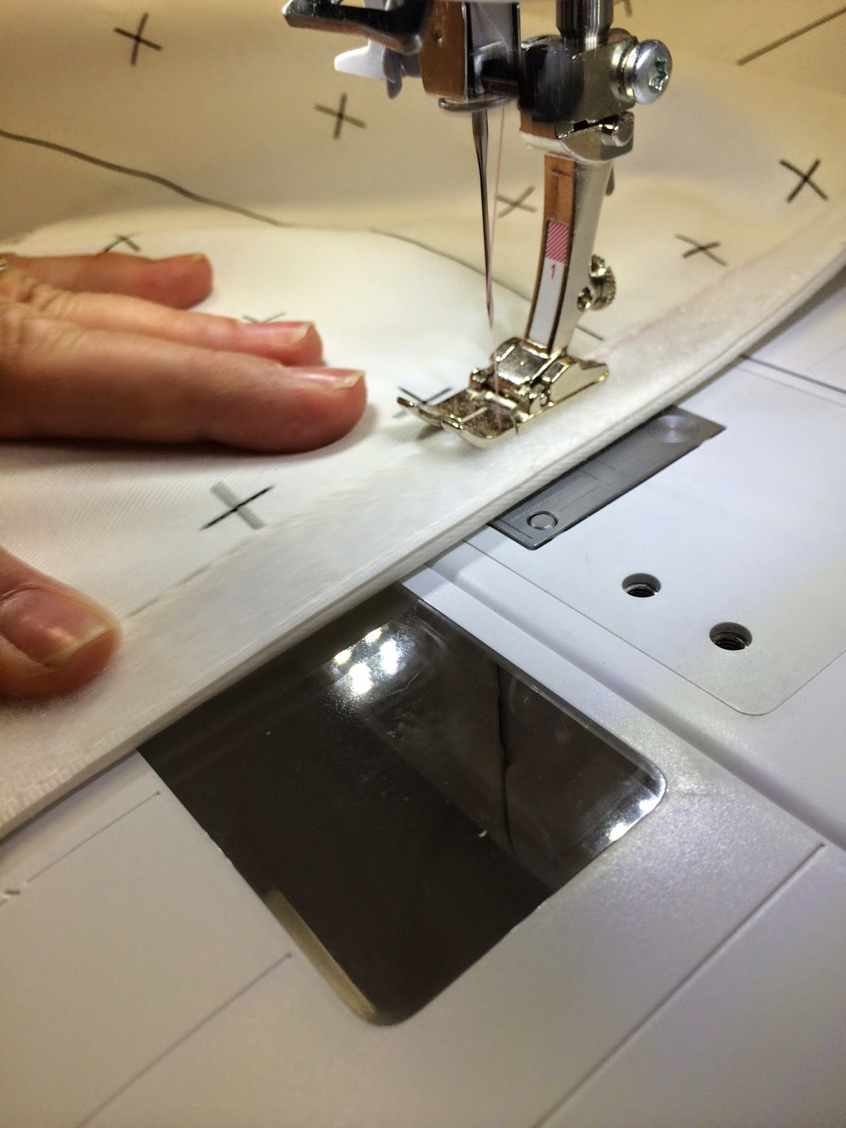 Sew Special with Denise Tips for loading on the Momentum frame by baby