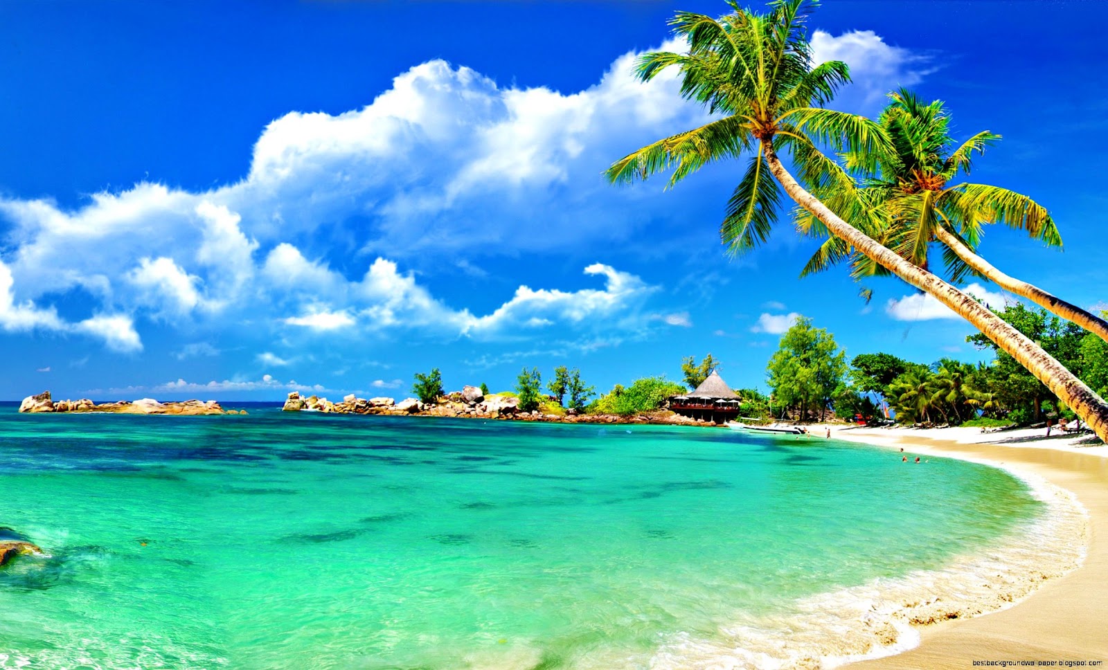 Tropical Beaches Desktop Wallpaper