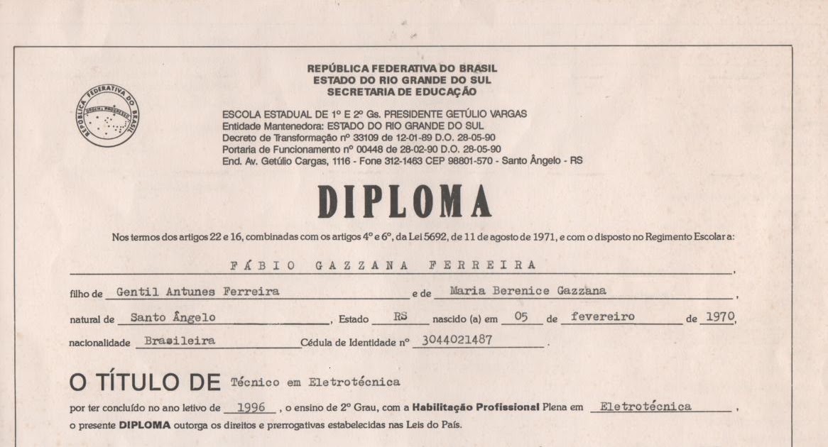 Como Saber Se Meu Diploma Foi Publicado No Diario Oficial