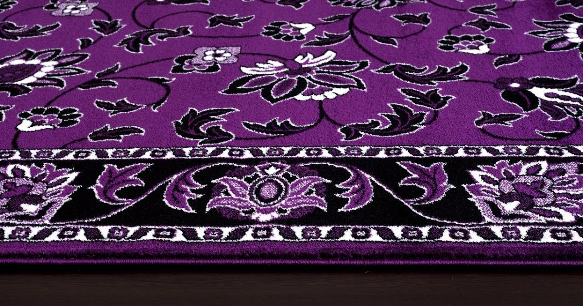 GIY Goth It Yourself Purple Oriental Rug