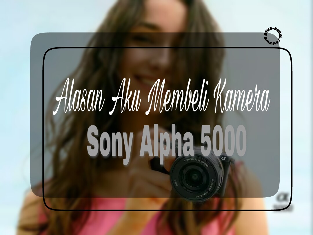 Alasan Aku Membeli Kamera Sony Alpha 5000