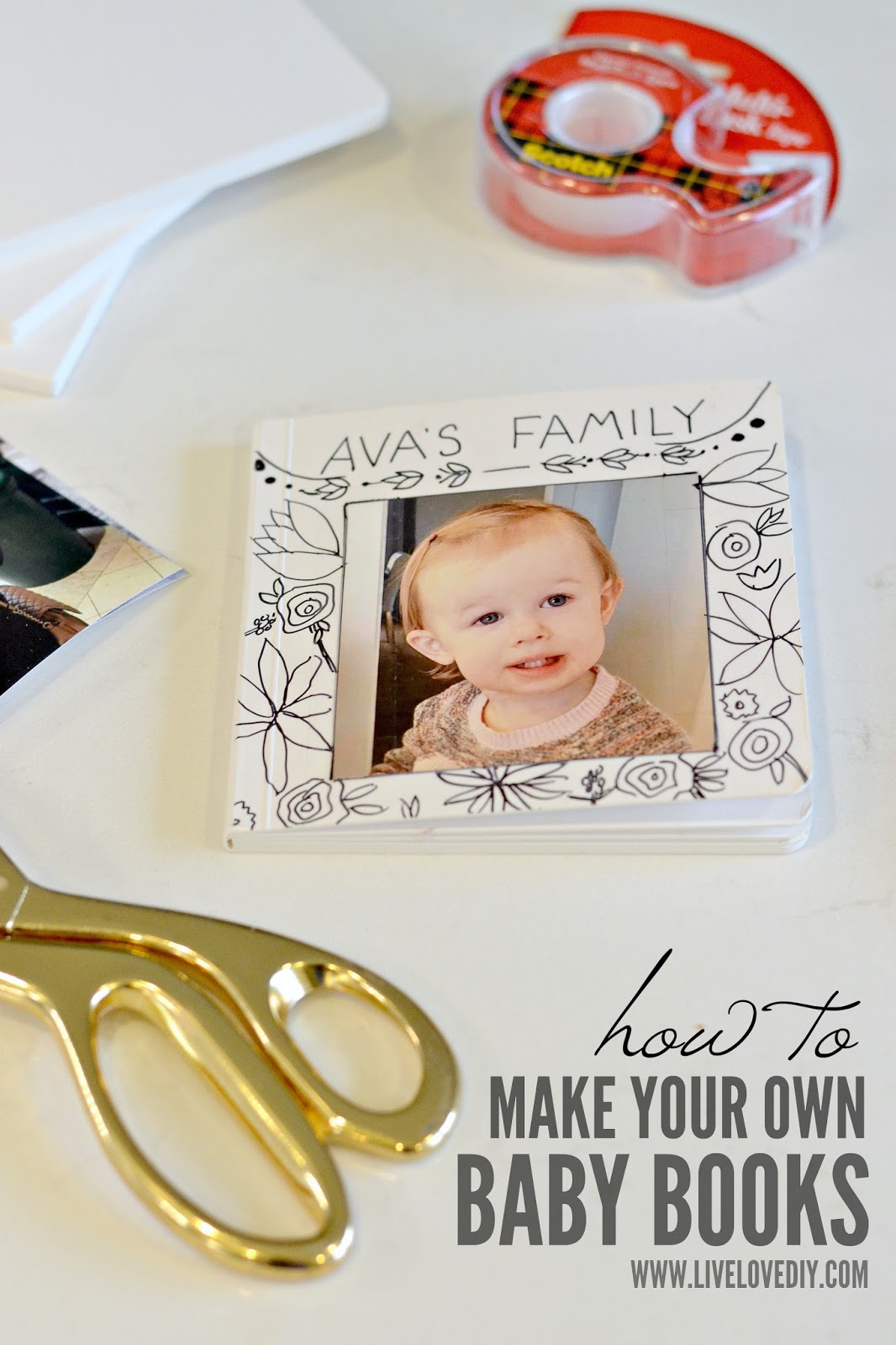 How To Create A Personalized Baby Photo Book LiveLoveDIY Bloglovin’