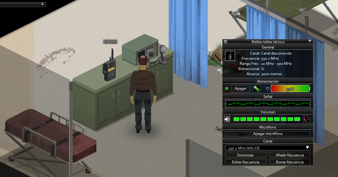 Project Zomboid en Español Guía Radio/Televisión.