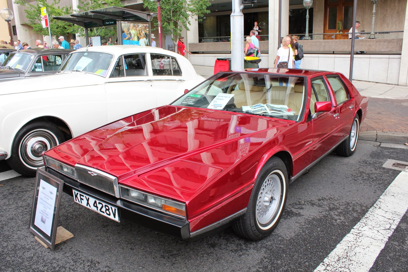 Aussie Old Parked Cars: 1979 Aston Martin Lagonda