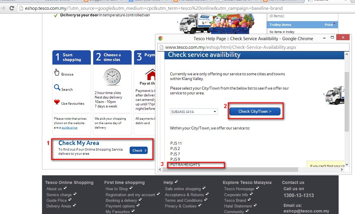 SupermakWannabe Let us try Tesco Online Shopping