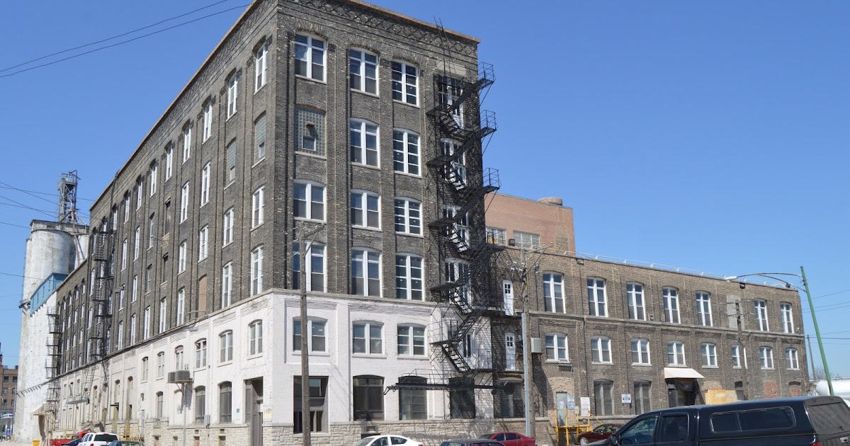 Industrial History ADM Milling near Downtown Chicago