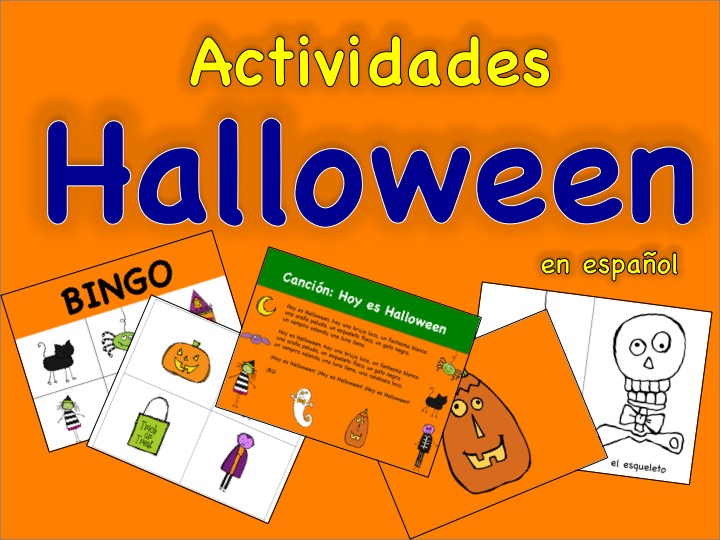 Halloween Activities for Spanish Class! FunForSpanishTeachers