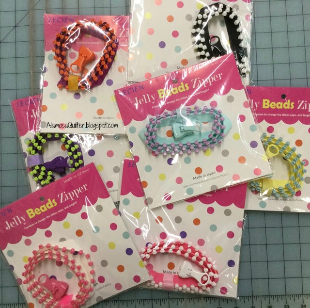 Alamosa Quilter Jelly Beads Zipper Bag