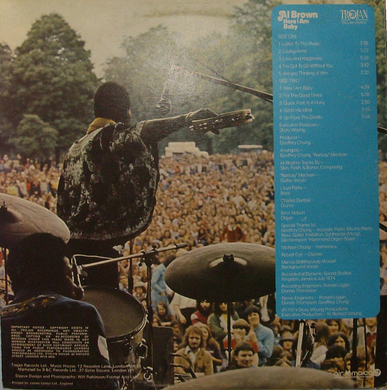 Compartilhando Reggae Al Brown