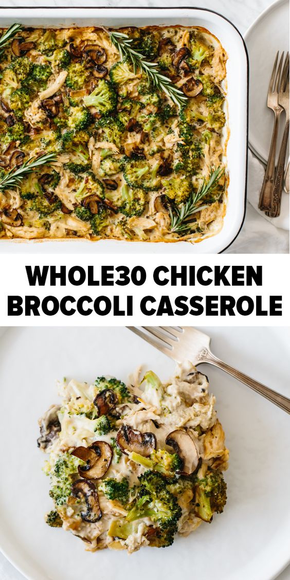 WHOLE 30 CHICKEN BROCCOLI CASSEROLE (PALEO) RECIPE POPULAR FOOD