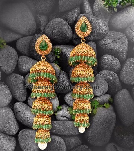 Trendy Jhumkas and Earrings From Nikitha Linga
