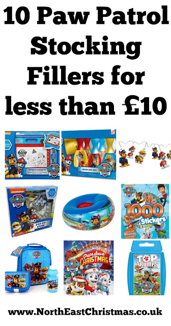 10 Paw Patrol Christmas Stocking Fillers for Under £10 