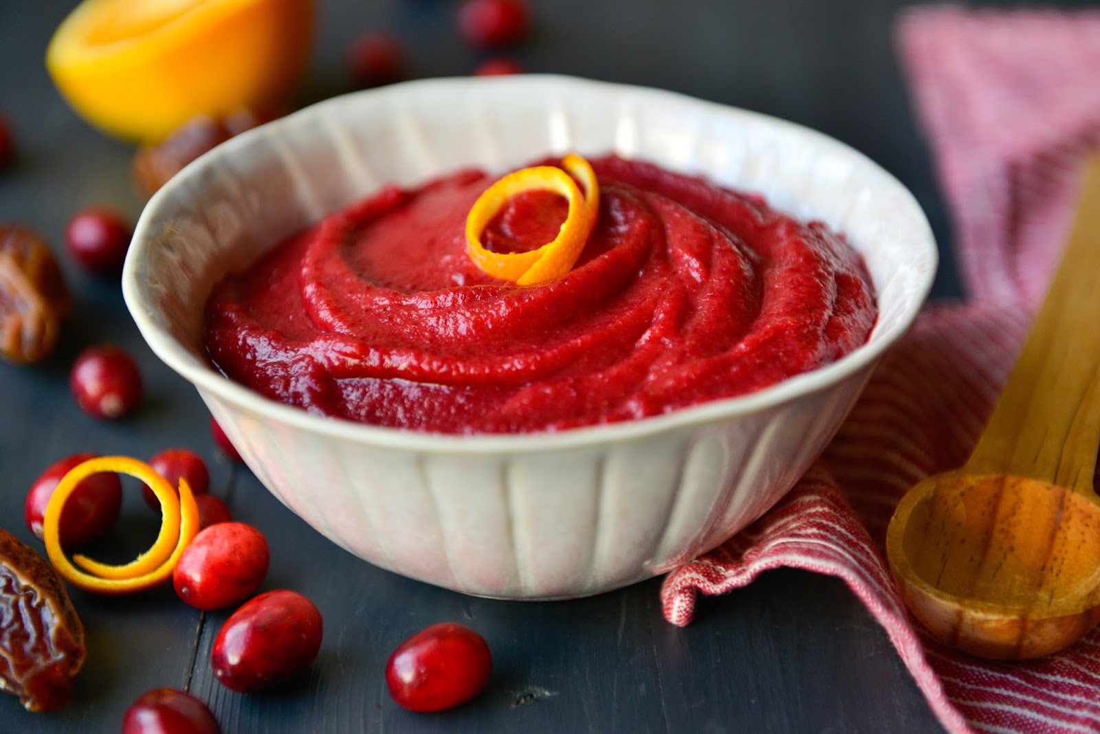 Nourishing Meals® Raw Cranberry Sauce So Easy! (vegan, sugarfree)