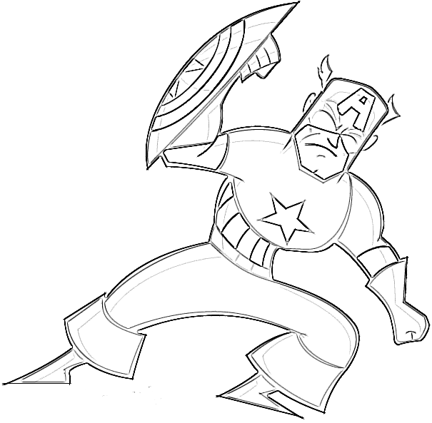 ultimate avengers coloring pages - photo #2
