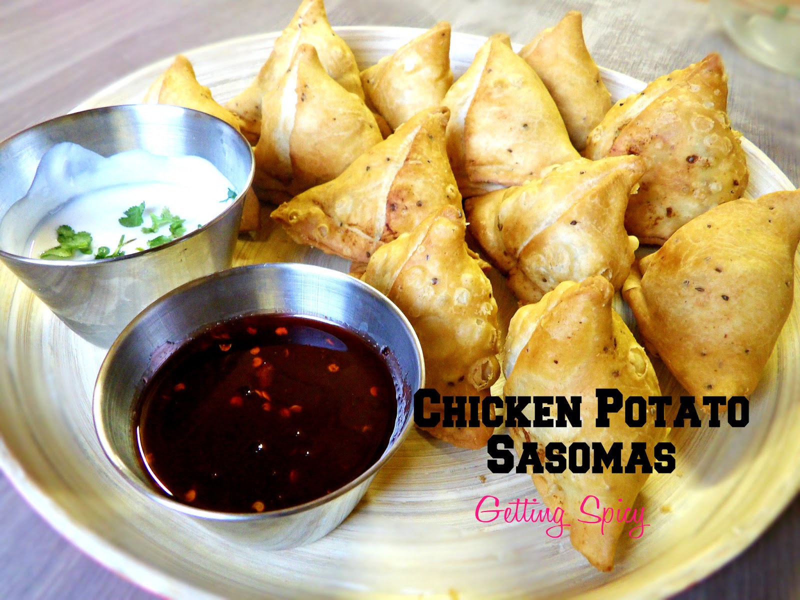 Chicken Potato Samosa Recipe Everyday Masala Hungry for Goodies