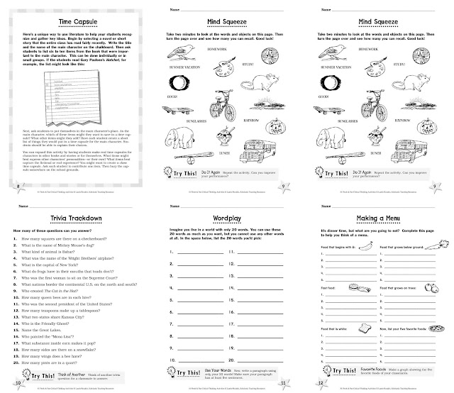 Critical thinking activities pdf image