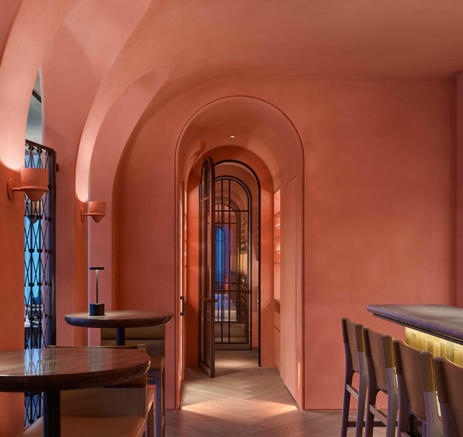 PRANCHETA DE ARQUITETO PROJ RESTAURANTE ARBOR RESTAURANT, HONG KONG